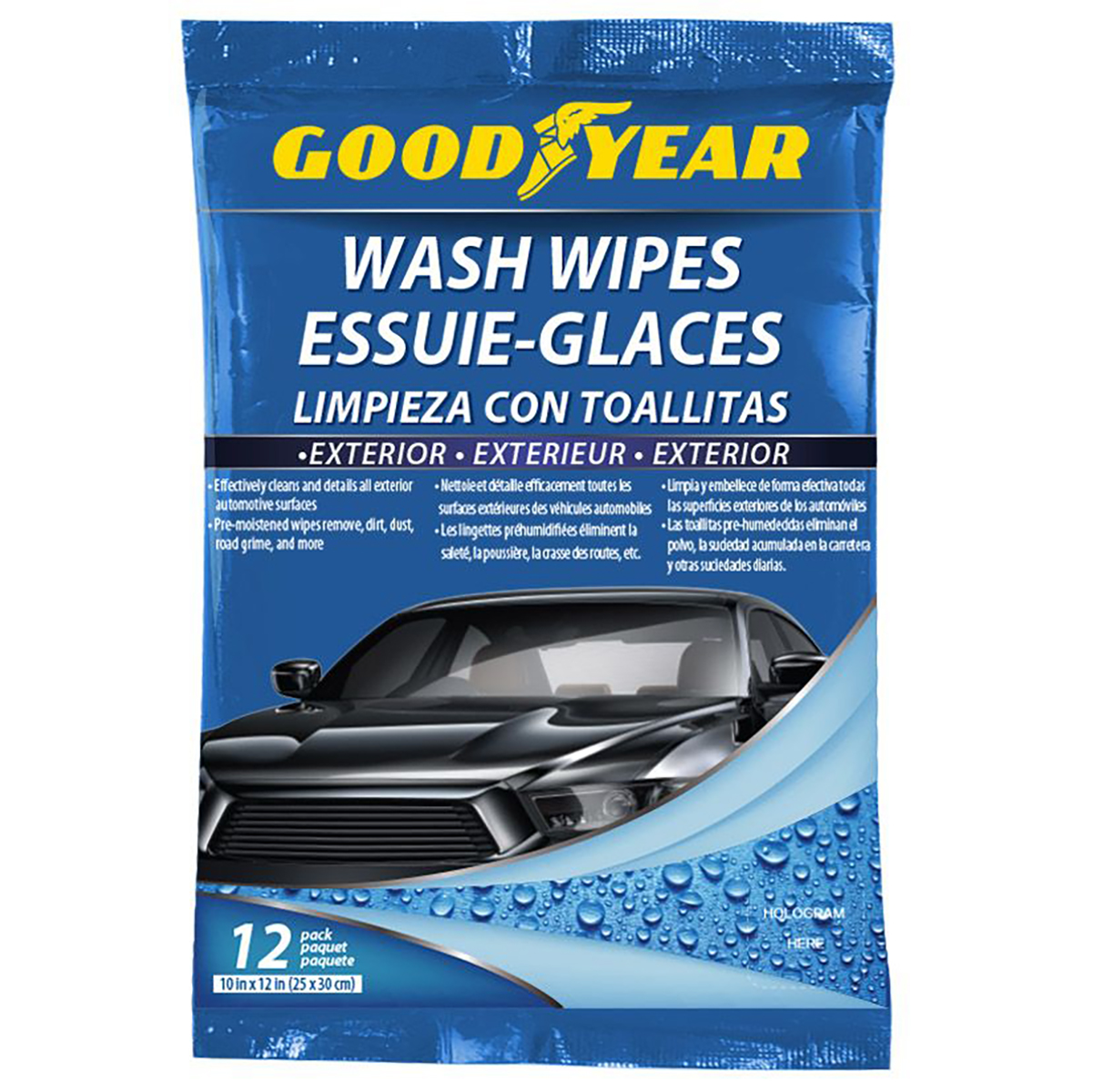 Exterior Wash Wipes 12pk