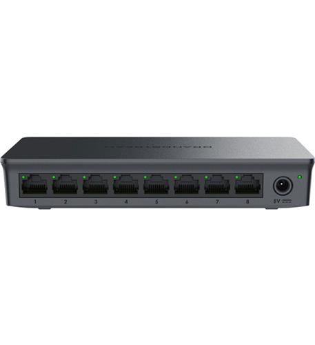 Layer 2 Unmanaged Switch- 8 x GigE- Plas