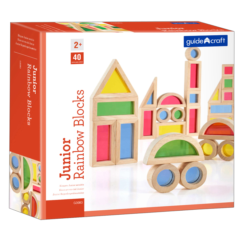 Jr Rainbow Block 40 Piece Set