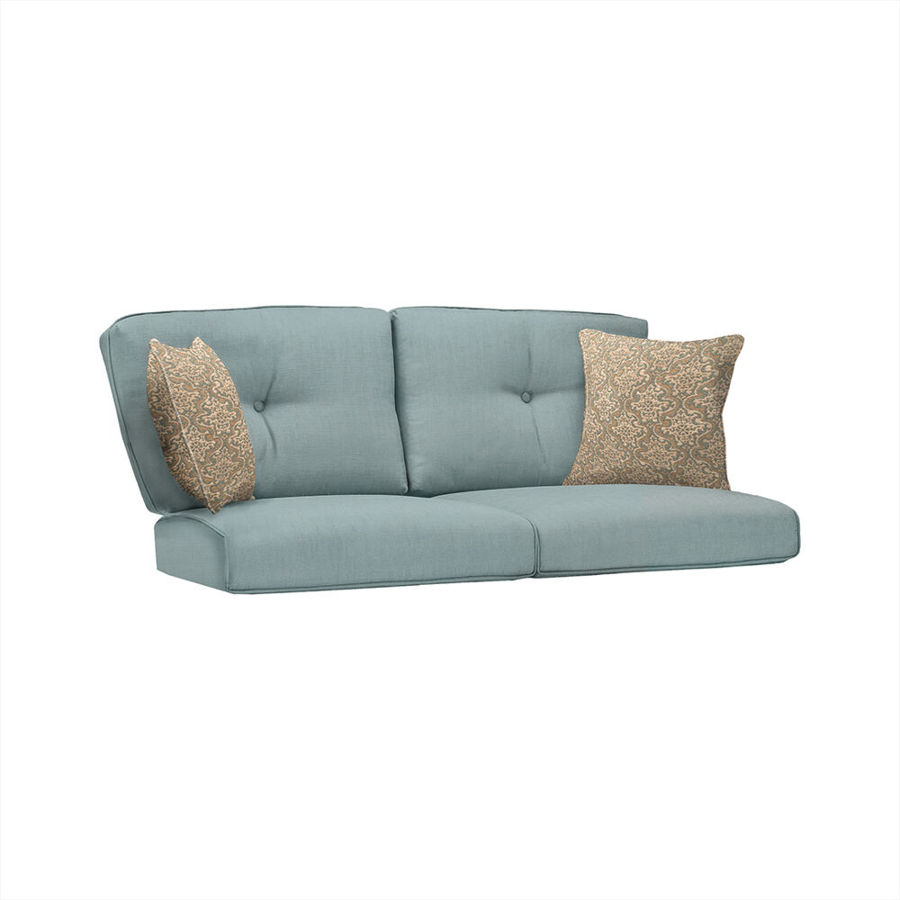 Strathmere Loveseat Cushions and Toss Pillows