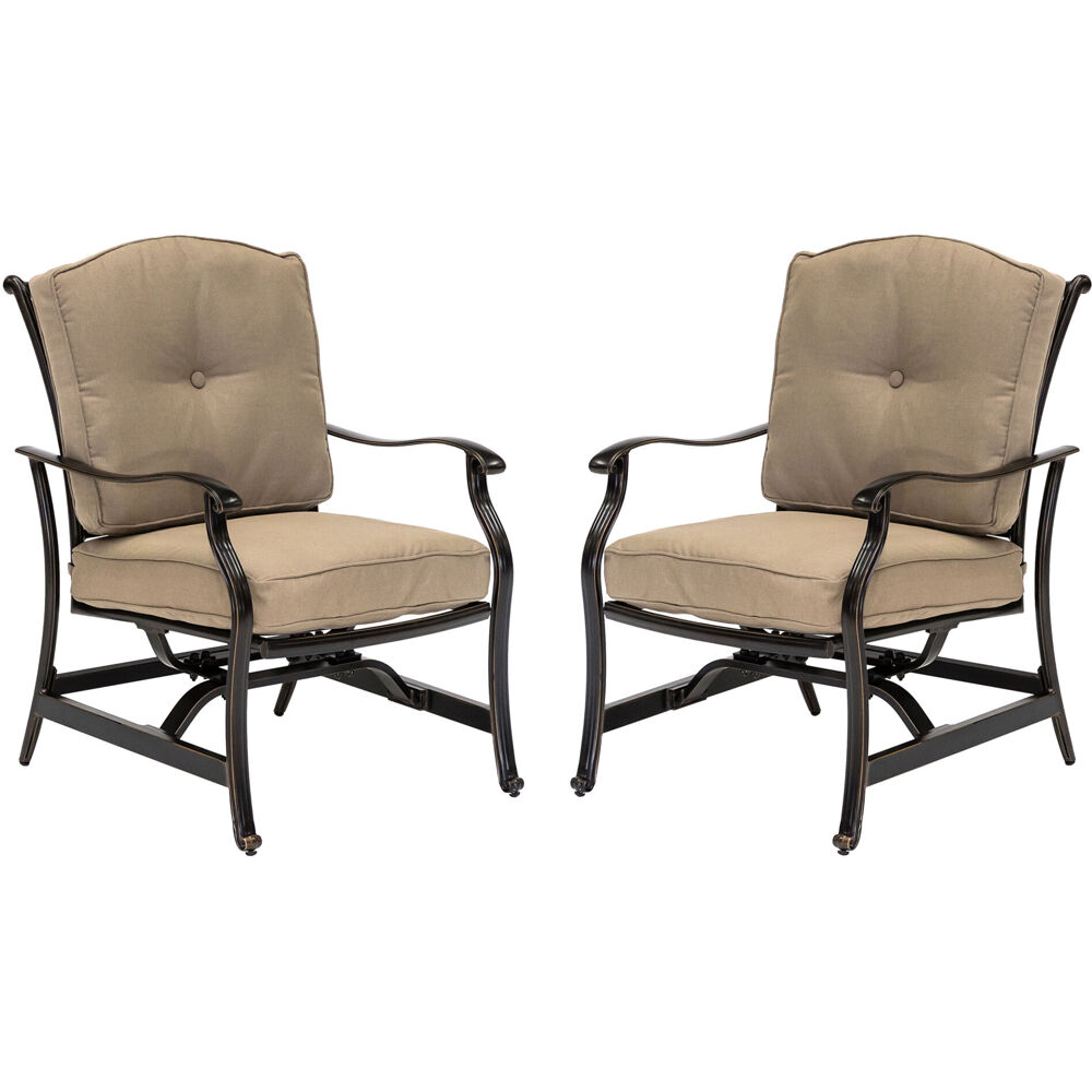 Traditions2pc Set: 2 Cushioned Deep Seating Rockers