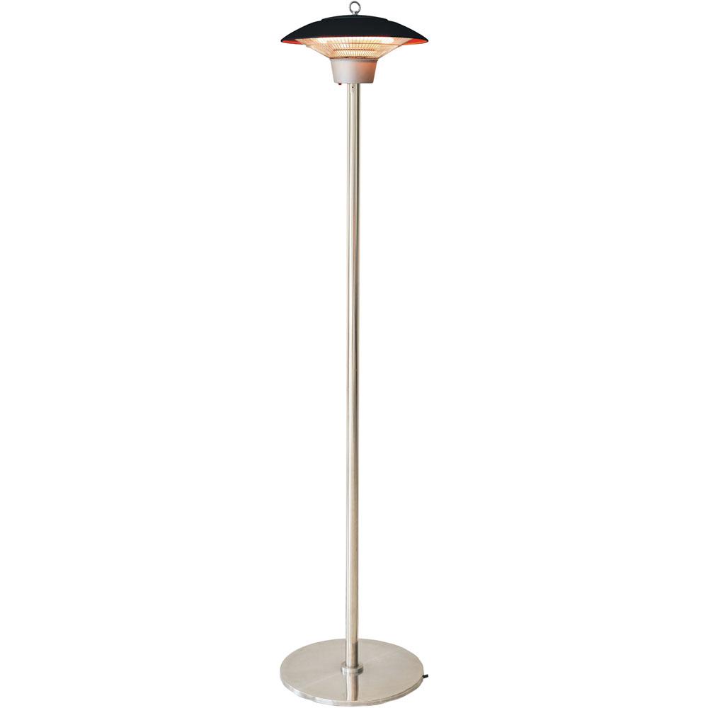 6.8' Electric Infrared Halogen Stand Lamp with Two Heat Levels