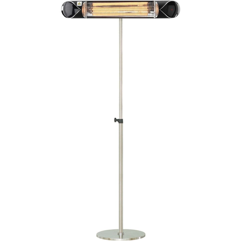 35.4" Carbon Lamp w/ 3 Power Settings, Remote Control, and Stand
