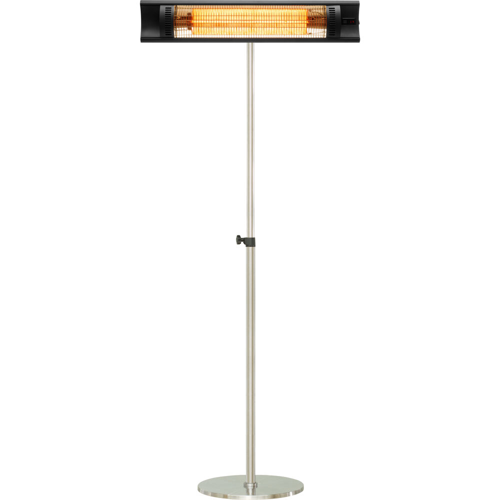35in Carbon Fiber Lamp. 4 Power Settings and Remote-With Pole