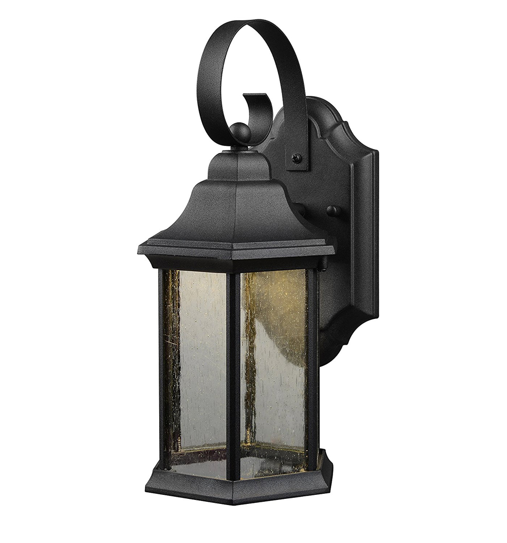 21-1932 Black LED Lantern