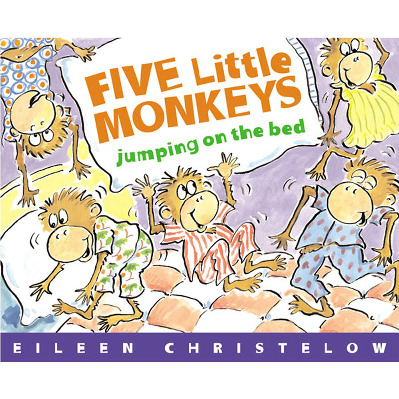 Five Little Monkeys Jumping on the Bed Book