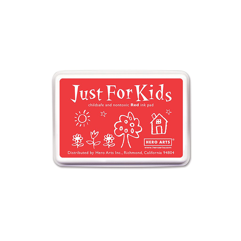 Just for Kids Ink Pad, Red