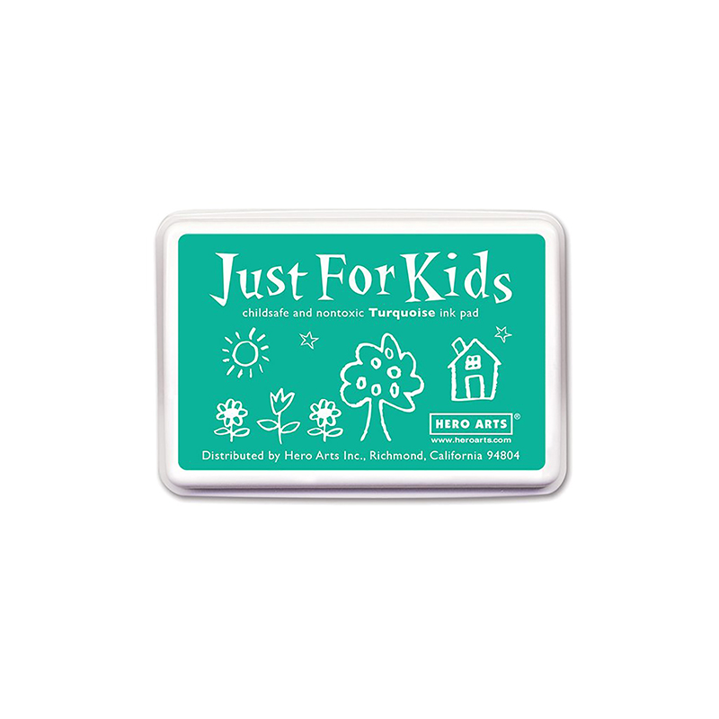 Just for Kids Ink Pad, Turquoise