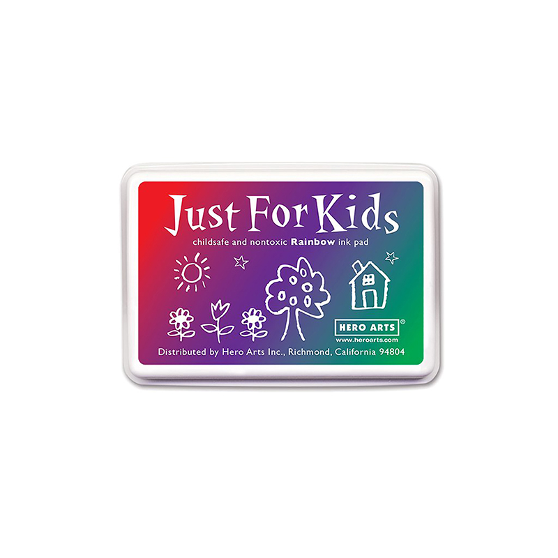 Just for Kids 3-Color Rainbow Ink Pad