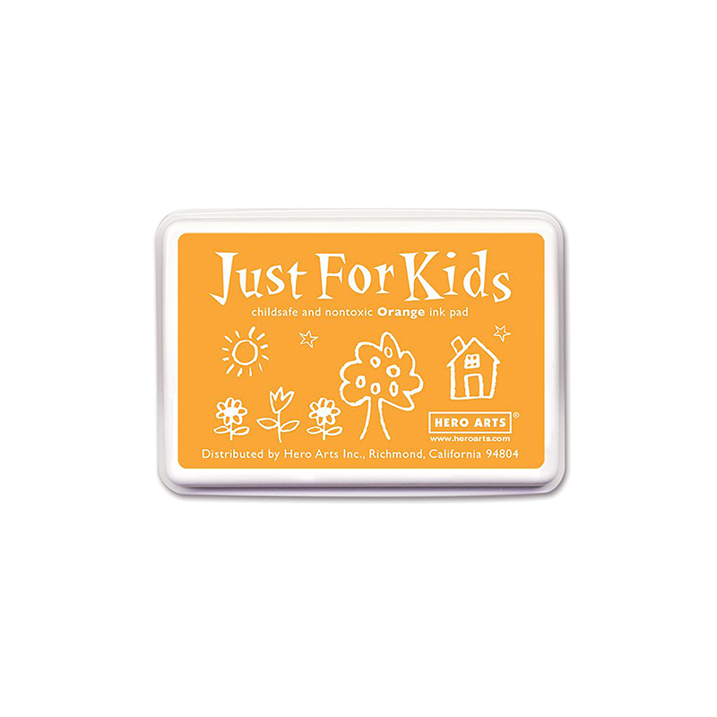 Just for Kids Ink Pad, Orange