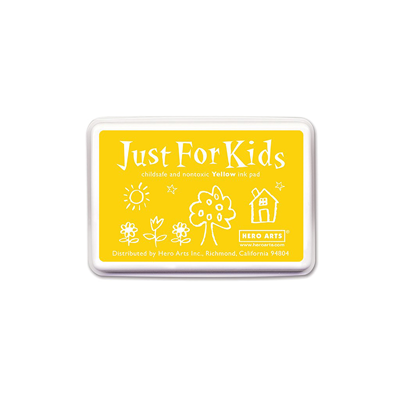 Just for Kids Ink Pad, Yellow