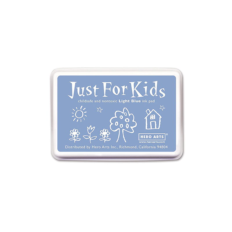 Just for Kids Ink Pad, Light Blue