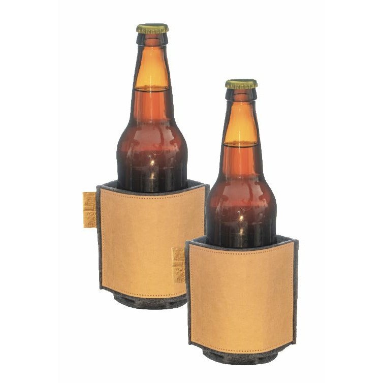 ecoLIFT Drink Huggers - Tan/Charcoal