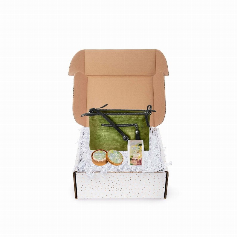 Spring Kit -Bag, Candle & Soap - OLIVE BREEZE