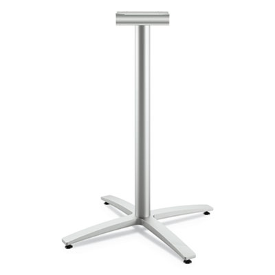 Between Standing-Height X-Base for 30"-36" Table Tops, Silver