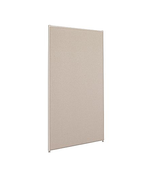 HON Verse HBV-P7236 Panel - 36" Width x 72" Height - Metal, Plastic, Fabric - Light Gray, Gray