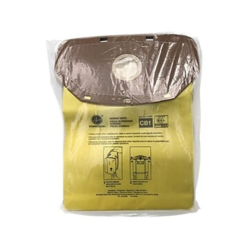 Disposable Closed Collar Vacuum Bags, Allergen CB1, 10/Pack