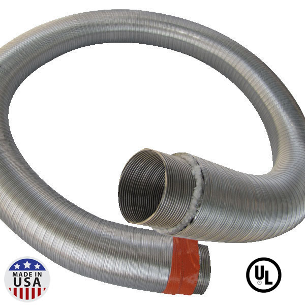 6" X 15' HomeSaver UltraPro.005" Pre-Insulated Pre-Cut 316 Ti-Alloy Liner