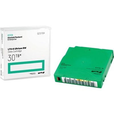 LTO-8 30TB RW Non Cust Lbl 20