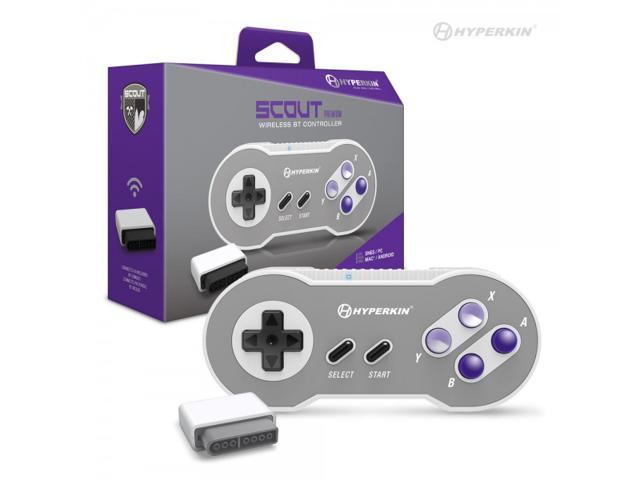 Hyperkin M07326 Scout Premium Bt Controller For Snes, Pc, Mac