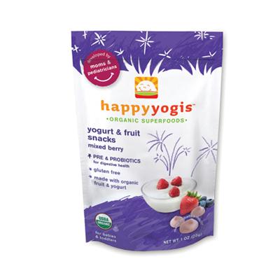 Happy Yogi Mixed Berry Yogurt Snacks (8x1 Oz)