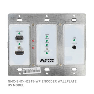 AMX N2600 Encoder Wall Plate