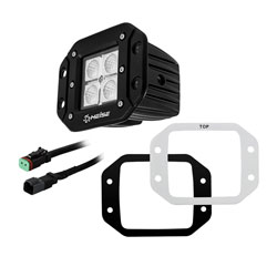 Heise- 3In 4Led Cube Light Flush Mount Marine