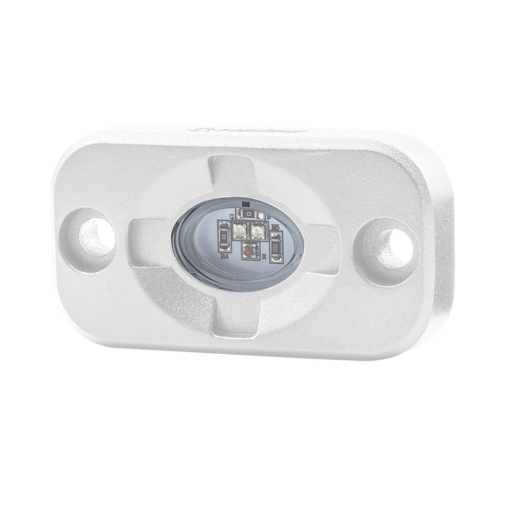 Heise 1.5X3In Ea Pod Marine Rg Wht Case Aux Lighting Pod