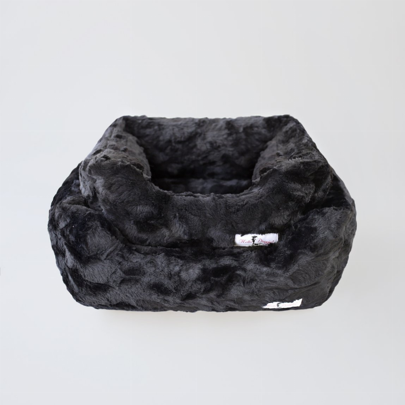 Bella Dog Bed - Large Black