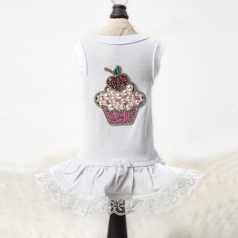 Lil Miss Cupcake - Medium White