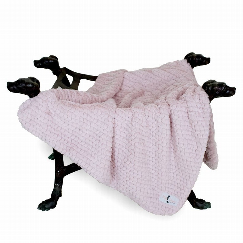 Paris Dog Blanket - Throw Rosewater