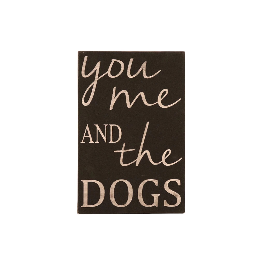 You Me Dog Leatherette 12 x 18