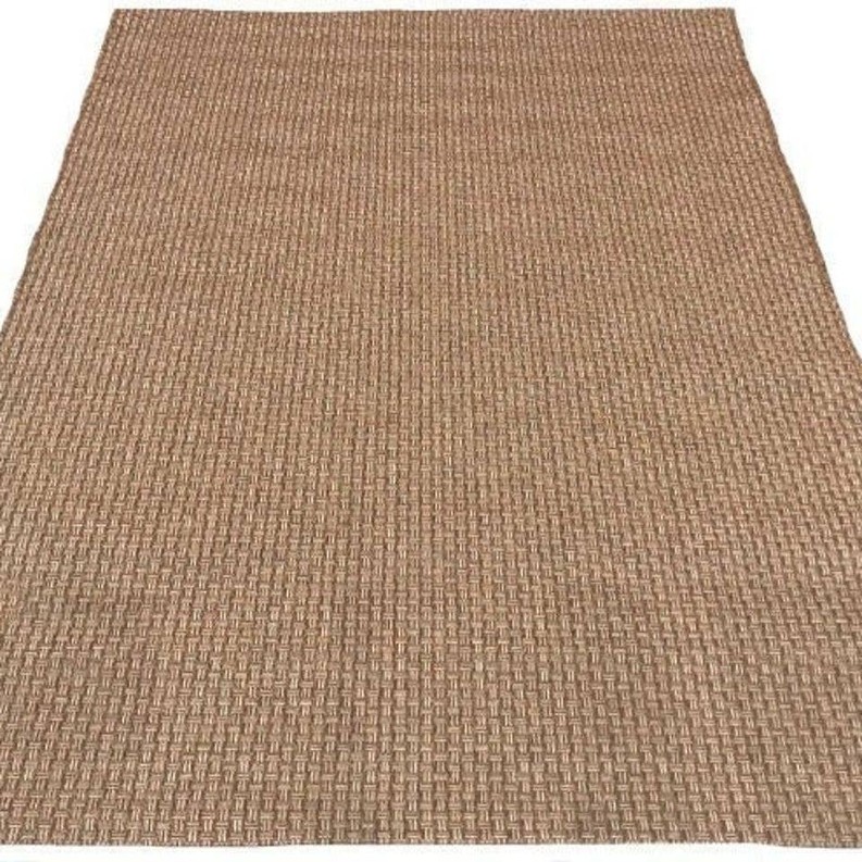 Outdoor Basketweave Patio Area Rug