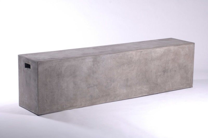 19" Concrete Bench