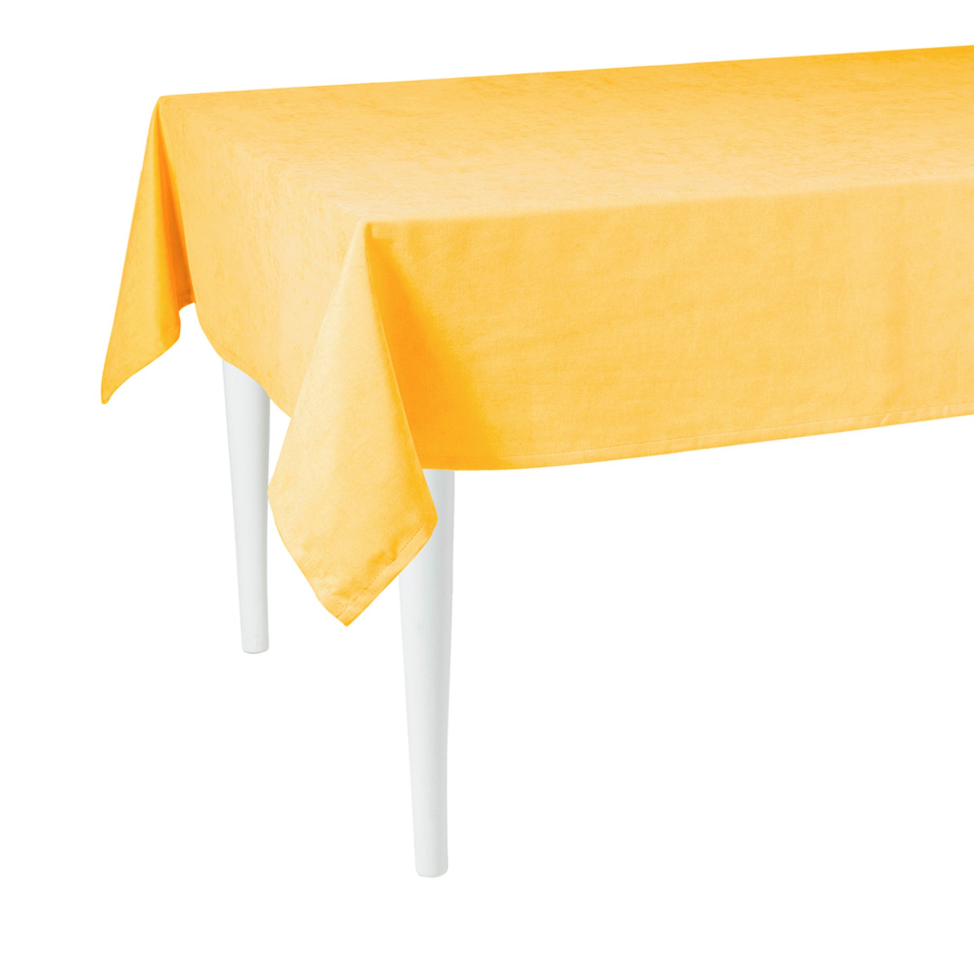 70" Merry Christmas Rectangle Tablecloth in  Yellow