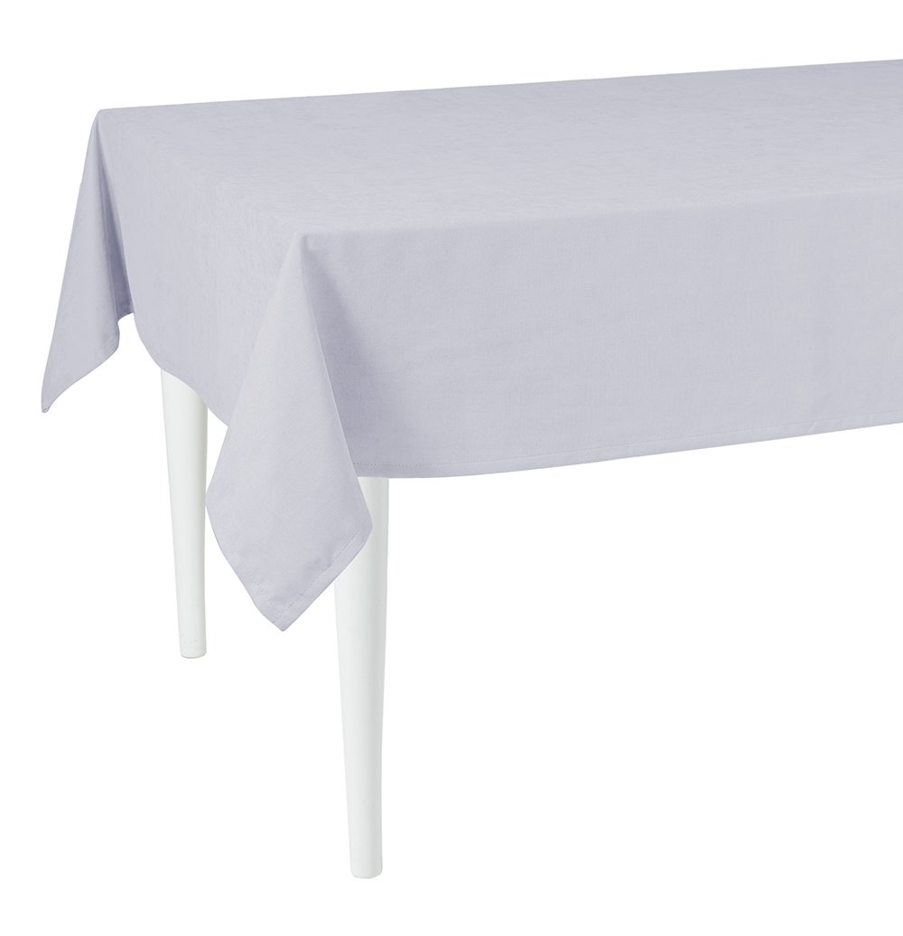 84" Merry Christmas Rectangle Tablecloth in  Grey