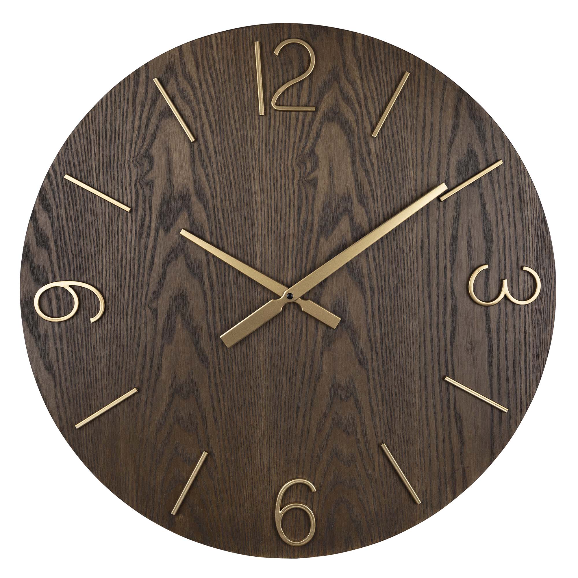 Stratton Home Decor Bennett Wood Wall Clock