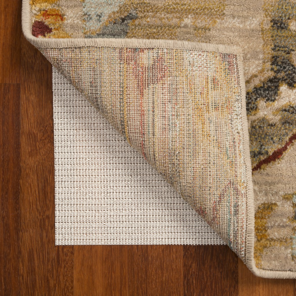 2' x 8' Standard Beige Non Slip Rug Pad