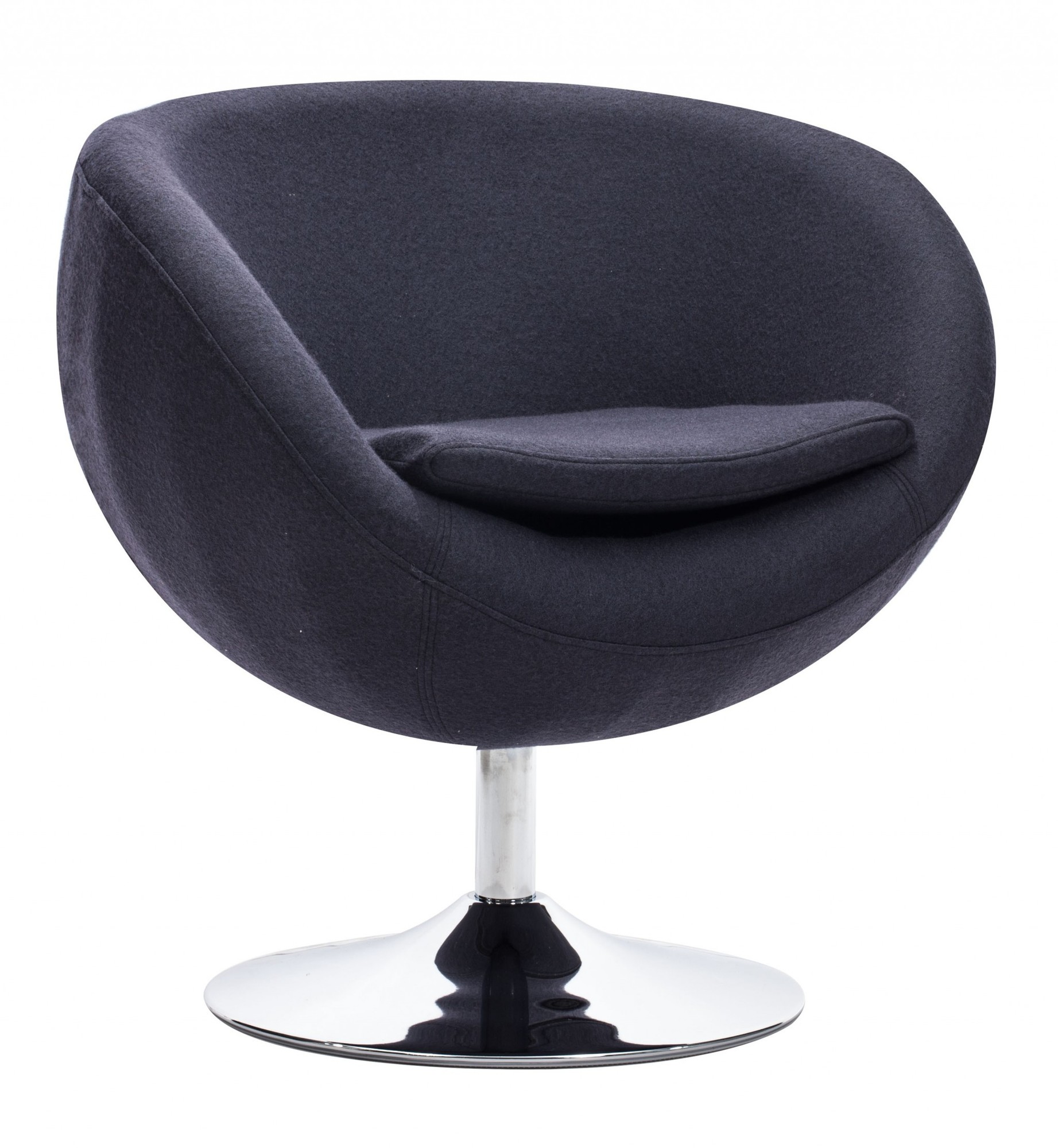 Dark Gray Egg Chair