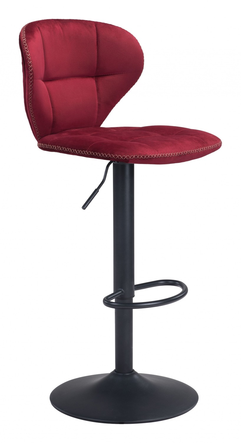 Salem Bar Chair Red