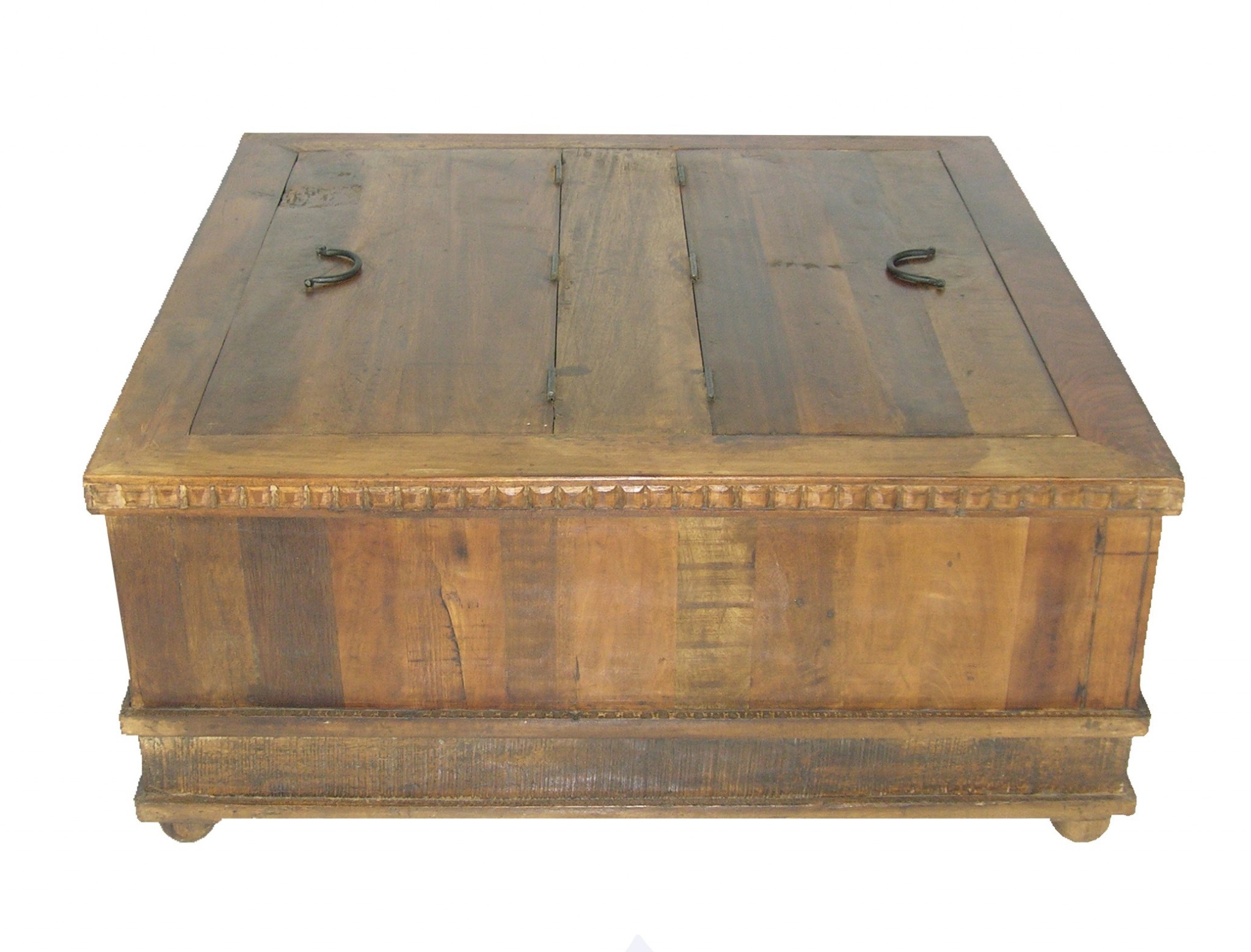 Square Trunk Traditional Coffee Table