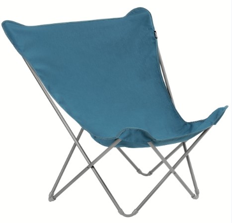 35.8" X 32.7" X 34.2" Garace Acier Steel Pop Up XL Lounge Chair