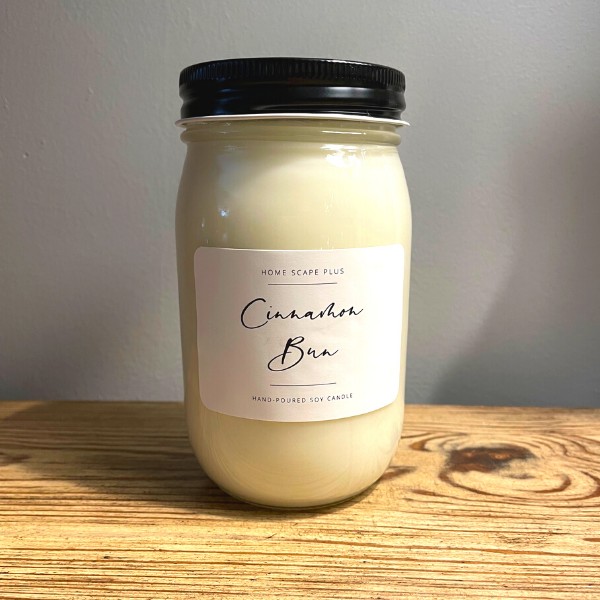 Soy Candle Cinnamon Bun