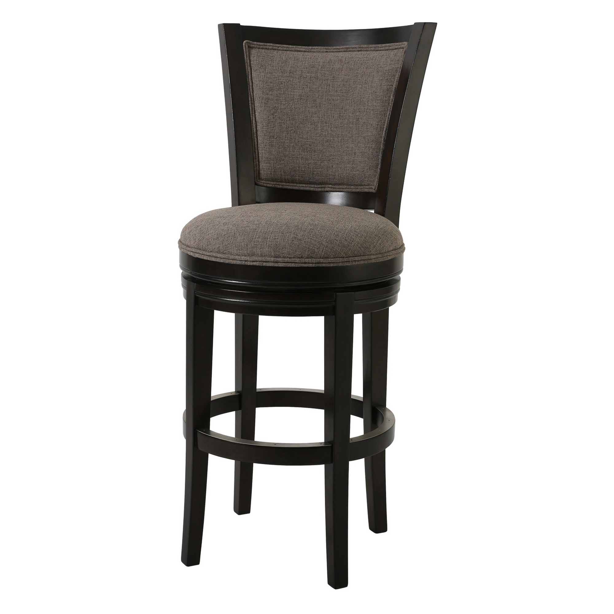 45" Truffle Hardwood Frame Upholstered Bar Stool