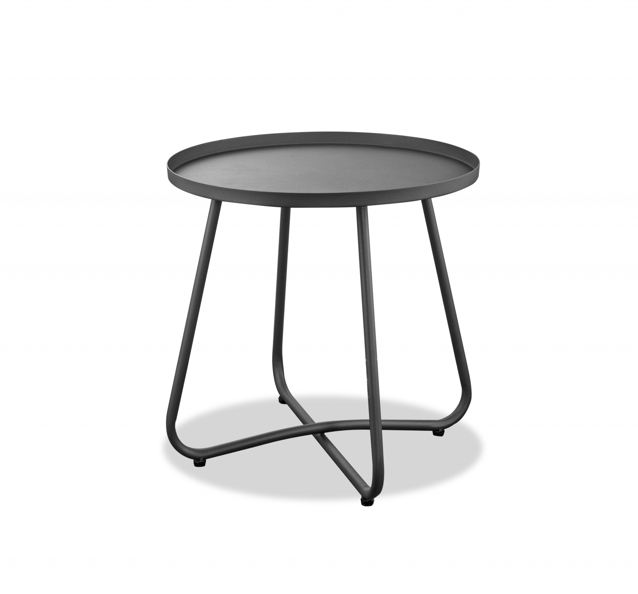 18" X 18" X 18" Aluminum Side Table