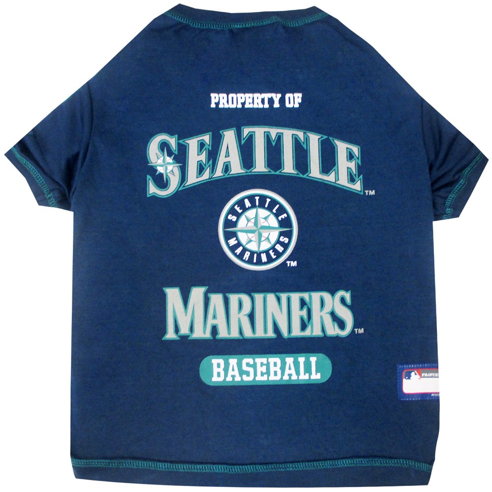 Seattle Mariners Dog Tee Shirt - Medium