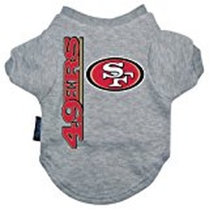San Francisco 49ers Dog Tee Shirt - Small