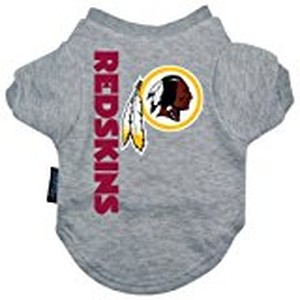 Washington Redskins Dog Tee Shirt - Small