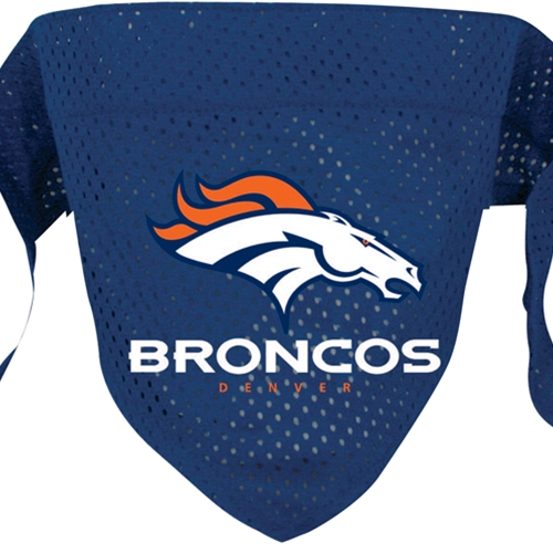 Denver Broncos Dog Bandana - Small