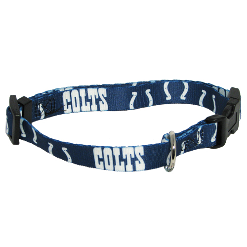 Indianapolis Colts Dog Collar - Small